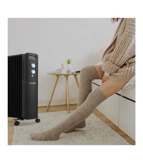 RADIADOR ACEITE U.BLUE 15009 9E 1500W. NEGRO