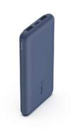 Powerbank Belkin BPB011BTBL - 10000 mAh, 2 xUSB-A a 1 xUSB-C, 15 W, Azul