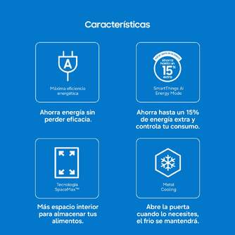 FRICOM. SAMSUNG RB38C7B6A22 203x60 CRISTAL NEGRO