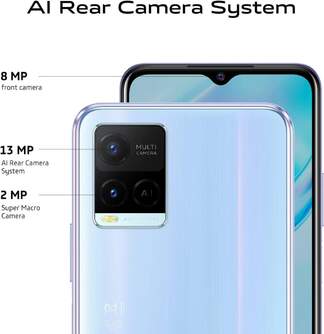 SMARTPHONE VIVO Y21 4/64 6,52%%%quot; PEARL WHITE