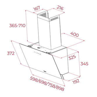 CAMP. TEKA DVN97050TTCWH 112950015
