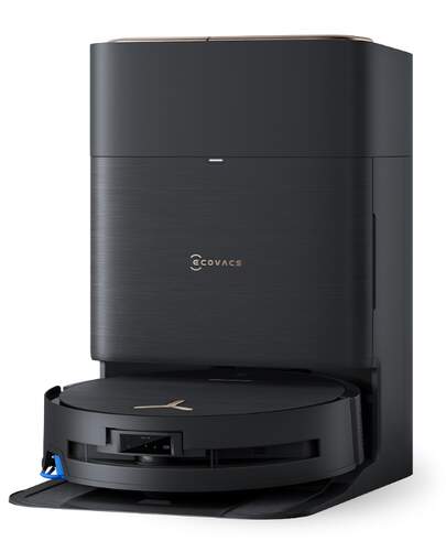 Aspirador Robot Ecovacs Deebot x9 Pro Omni Black - Autovaciado, 65,7 dB, 16600 Pa, 0,22 L polvo
