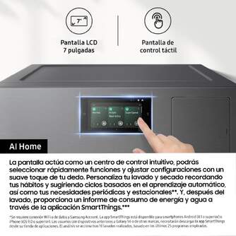 LVD. SAMSUNG WF90F09C4SU3 9K 1400R ATD DSP GRAFITO