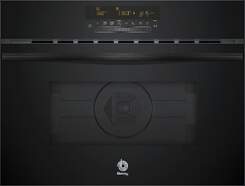 Horno Compacto Balay 3CW5179N3 - 44 L, Hidrol&iacute;tico, 900 W, 5 Programas, Cristal, Negro