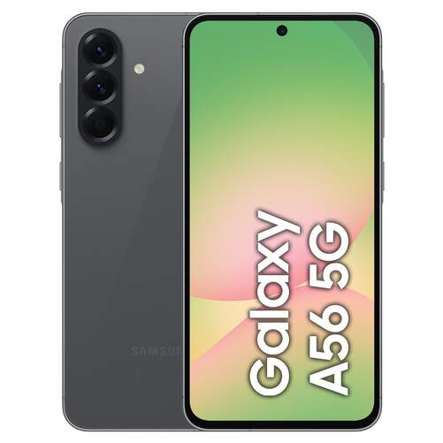 Samsung Galaxy A56 5G 8/256 GB Negro - 6.7" Super AMOLED, Exynos 1580, 5000 mAh, 50+12+5 MP
