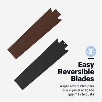 VENTILADOR TECHO U.BLUE BORA 4052BDC 132 DC LED