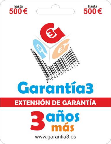 Extension de garantia hasta 500€