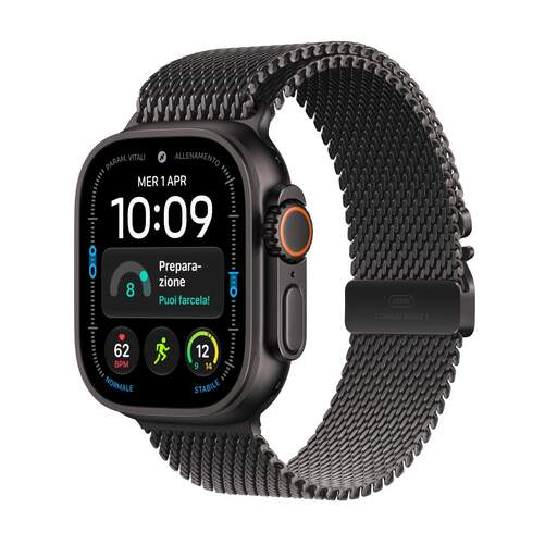 Apple Watch Ultra 4 GPS+Cellular - 49mm, 45h autonom&iacute;a, Bluetooth 5.3, talla S, negro