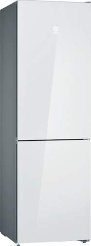 Frigorífico Combi Balay 3KFD565BI - Clase D, 326 L, 186cm, NoFrost, 0ºC, ExtraFresh, Cristal Blanco