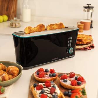TOST. CECOTEC TOAST%%%amp;TASTE 2R LARGO NEGRO 2180