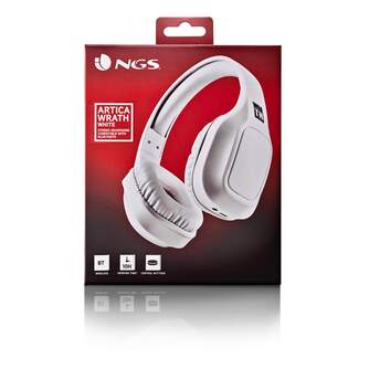 AURICULAR NGS CON BLUETOOTH Y MANOS LIBRES BLANCO