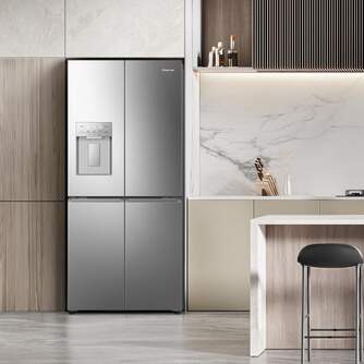 FRI. HISENSE RQ5P470SYID 179x80x70 4P NF INOX DISP