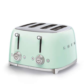 TOST. SMEG TSF03PGEU VERDE CLARO,1500W 4 RANURAS