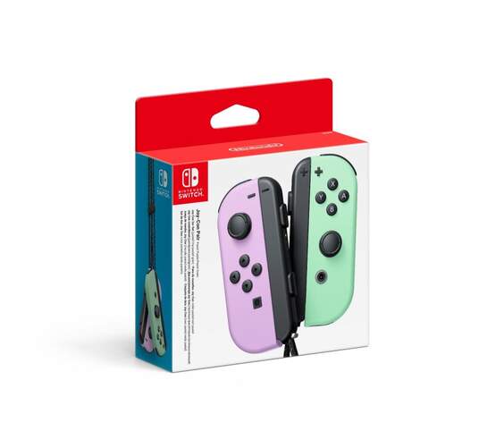 Mando Nintendo Switch SET - Conjunto izquierdo/derecho púrpura y verde