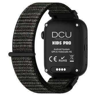 SMARTWATCH DCU KIDS PRO NEGRO   TELA NEGRA