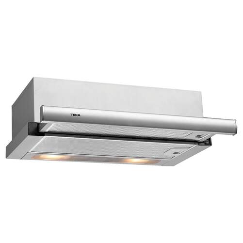 Campana Telescópica Teka TL6310S - 60cm, 332 m3/h, Doble Turbina, 2 Velocidades, Inox