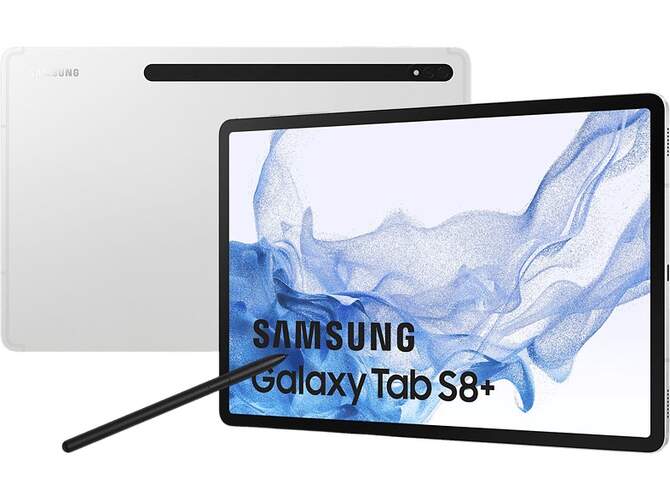Samsung Galaxy Tab S8+ 8/128GB Silver