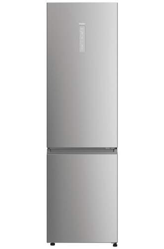 Frigor&iacute;fico Combi Haier HDPW5620CNPK - 205x60 cm, 406 L, 4*, No Frost, Display, Inox