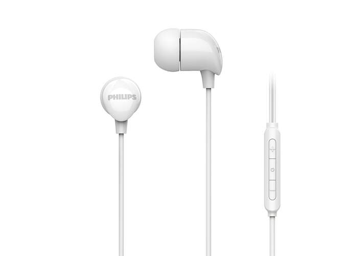 Auriculares Philips TAE2146WT/00 Blanco - Cable USB-C 1.2 m, 20-20000 Hz, micr&oacute;fono integrado