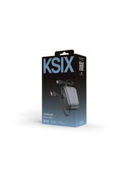 POWERBANK KSIX 10K 1xUSB C   CAB INT USB C LIGHTN