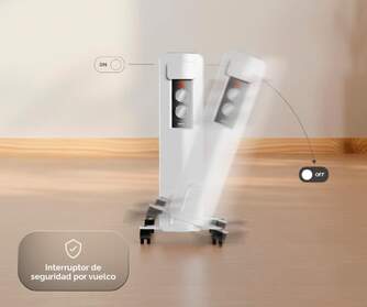 RADIADOR ACEITE ARTICA ARA2500 2500W