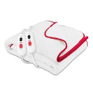 Calienta Camas Ufesa Flexy Heat CMN Comfort - 2x60 W, 150x130 cm, Blanco, Rojo