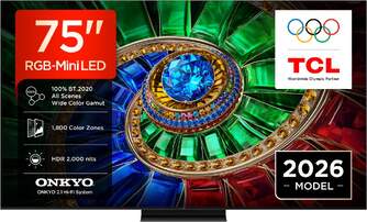 TV TCL 75%%%quot; 75RM7L UHD RGBMINILED GOOGLETV 144HZ