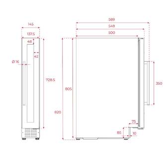 VINOTECA TEKA RVU10008 113610003