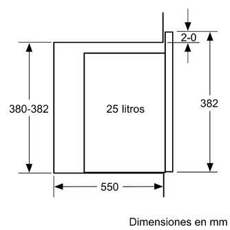 MICR. SIEMENS BE555LMB1 25L GRILL NEGRO