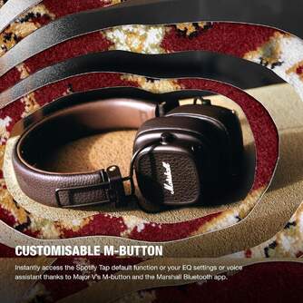 AURICULARES MARSHALL MAJOR V BT BROWN