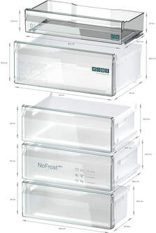 FRICOM. SIEMENS KG49NVICG 203x70 NF INOX