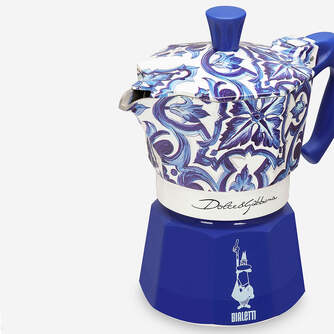 CAFET. ITALIANA BIALETTI MOKA D%%%amp;G BLU MEDIT. 3T