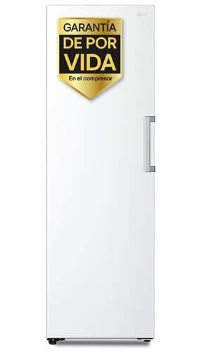 Congelador vertical LG  GFT41SWGSZ - 186 x 60 cm, No Frost, Blanco