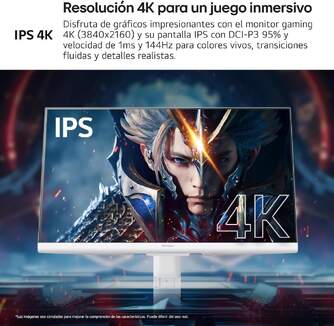 MONITOR LG 32%%%quot; 32G810SAW W SWING 4K MANDO SOPORTE