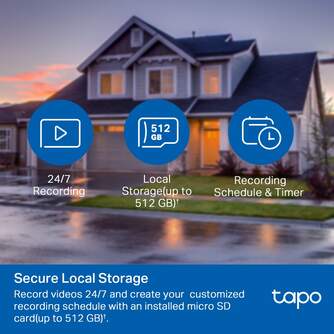 CAMARA INTELIGENTE TP LINK TAPO TC40 MOTOR EXTERIO