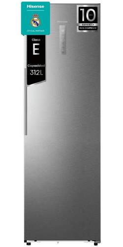 Congelador Vertical Hisense FT3K310SAIE - 235 L, 166x60 cm, No Frost, KFit, Inox