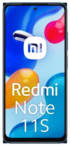 Xiaomi Redmi Note 11S 6/128GB Azul - 6.43" FHD+ 90Hz, Helio G96 2,05Ghz, 108+8+2+2/16Mpx, 5000mAh