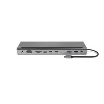 BASE DOCK USBC BELKIN 11 EN 1 HDMI/VGA/ RJ45/ CARG