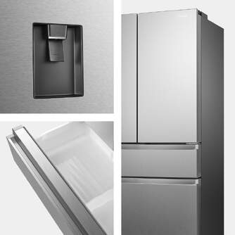 FRI. HISENSE RF749N4SWSE 179x92 FD NF INOX DISP ME