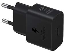 Cargador Samsung EP-T2510NBEGEU Negro - 1 Entrada USB-C, 25W Carga R&aacute;pida
