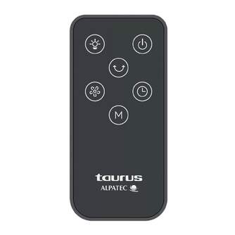 VENTILADOR TORRE TAURUS BABEL DIG 45W 75CM NGRO MD