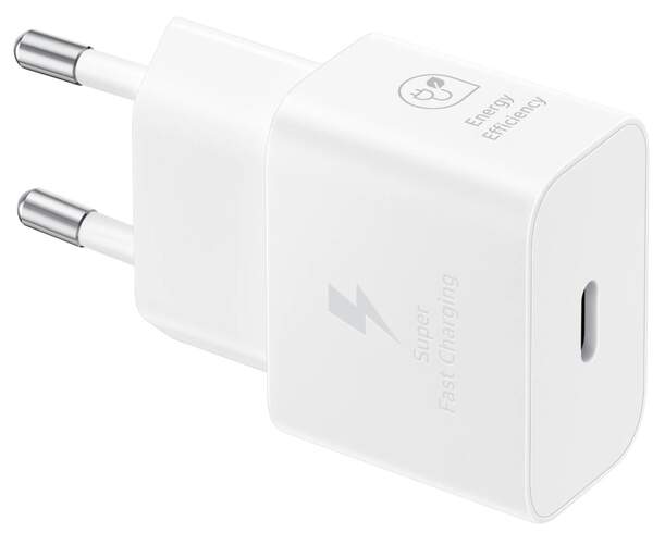 Cargador Samsung EP-T1510XBEGEU Blanco - 1 Entrada USB-C, 25W Carga R&aacute;pida