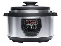 Olla El&eacute;ctrica Cecotec GM Modelo H Ovall - 1000 W, 8 L, Programable, Negro, Inox