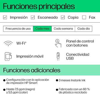 IMP. MULTI HP DJ 2820E WIFI BLANCA