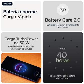 SMARTPHONE MOTOROLA G56 5G 8/256 6,72%%%quot; BLACK OYSTE