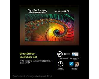 TV SAMSUNG 75%%%quot; TQ75Q7F4 UHD QLED SMARTTV IA HDR10 