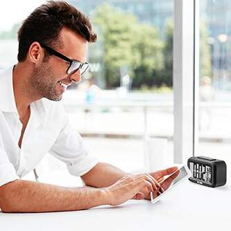 RELOJ/DESPERTADOR ELBE RD668N TEMP