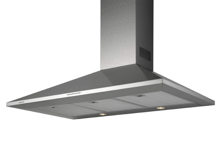 Campana Decorativa Cata Beta 1200X 57309 - 780 m3/h, 120 cm, Clase B, 52 dB, Inox