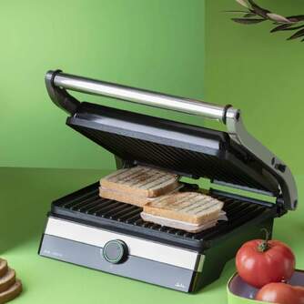 GRILL JATA JEGR1596 2000W 180%%%#186; 29X23,6C RAYAS INOX