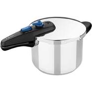 Olla a presi&oacute;n r&aacute;pida Monix - 9 L, Inox 18/10, Negro